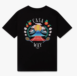 Casablanca Men's Casaway Mountain T-Shirt Black