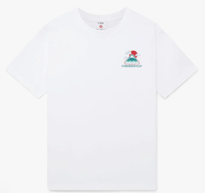Casablanca Men's Montagne Ondulee T-Shirt White