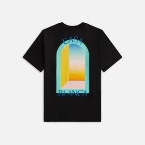 Casablanca Men's Larch Colore T-Shirt Black