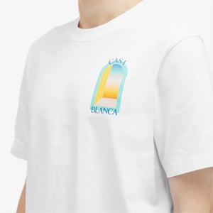 Casablanca Men's Larch Colore T-Shirt White