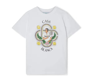 Casablanca Men's Le Joueur T-Shirt White