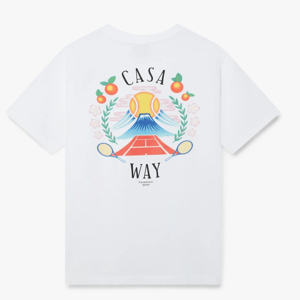 Casablanca Men's Casaway Mountain T-Shirt White