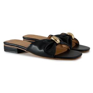 V.gan February Trim Slide Sandals