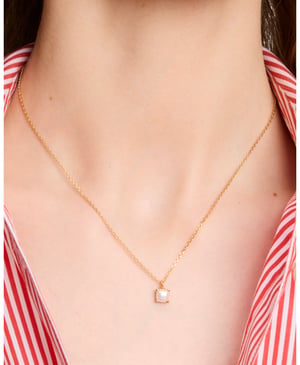 Little Luxuries 6Mm Square Pendant