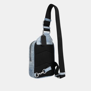 Racer Sling Pack In Loved Signature Denim