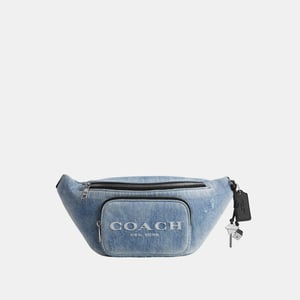 Travis Belt Bag 35 In Loved Denim With Charms