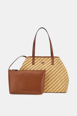 VIKKY II LARGE 2 IN 1 TOTE NATURAL TAN