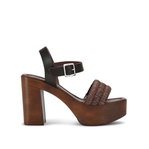 Carvela Leather Sassari Block Sandals