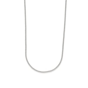 Luxenter Ketting met rhodiumafwerking