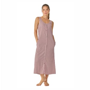 Women's Summer Long Sleeveless Nightgown JJB38