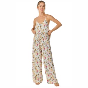 Women's Summer Pyjamas with Straps and Flowy Long Pants JJB30