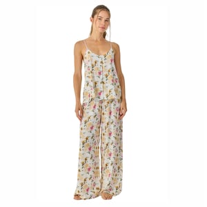 Women's Summer Pyjamas with Straps and Flowy Long Pants JJB33