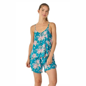 Women's Summer Short Pyjamas with Thin Straps JJB25