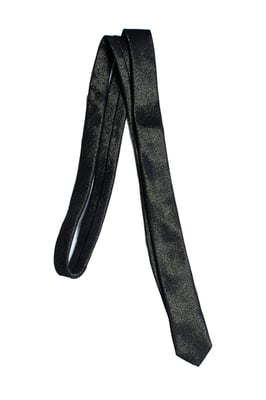 Saint Laurent, black and gold tie