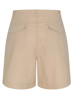 U.S. Polo Assn. dames linnen shorts van linnen-katoenmix