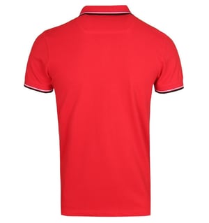 Diesel Polo Shirt Mens Red T-Randy Broken Logo
