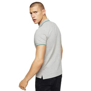Diesel Polo Shirt Mens Grey T-Randy Short Sleeve