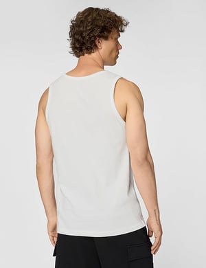 Nike Air Mens Athletic White Vest Tank Top