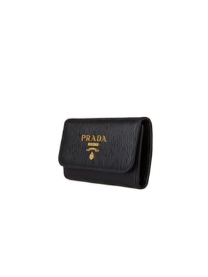 Prada Nyckelfodral Svart