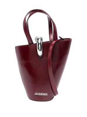 Jacquemus Bucket Bag Bordeaux