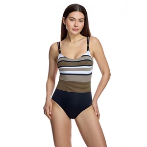 Women's Swimsuit Round Neck Bathing Suit W261981