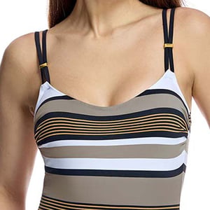 Women's Swimsuit Round Neck Bathing Suit W261981