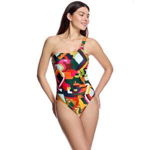Women's Swimsuit Asymmetrical Bathing Suit W260111