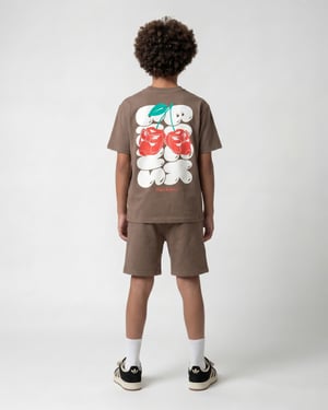 Black Bananas Kinderen Cherry Supply Twin Set, Bruin