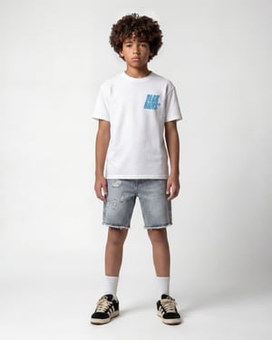 Black Bananas Kinderen Keep Flying T-shirt, Gebroken wit
