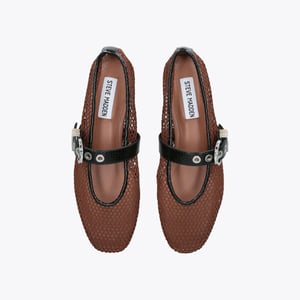 Lucia Brown Ballet Flats