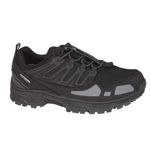 Mountain Warehouse Kinderen/Leren Charge Waterdichte Wandelschoenen (Zwart)