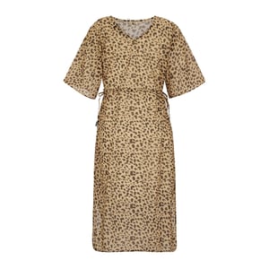 Regatta Womens/Ladies Avorno Abstract Leopard Print Kaftan (Yellow/Brown)