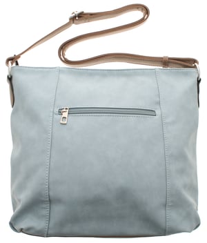 Womens Crossbody Fashion Bag Lovely Zip Fastening sky blue