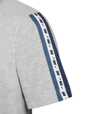 Men’s Nike Repeat Tape Short Sleeve T-Shirt Grey