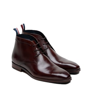 Ben Sherman London Brush Off Leren Heren Bruine Boots