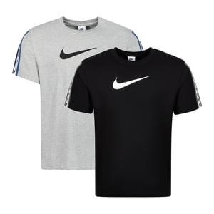 Men’s Nike Repeat Tape Short Sleeve T-Shirt Black