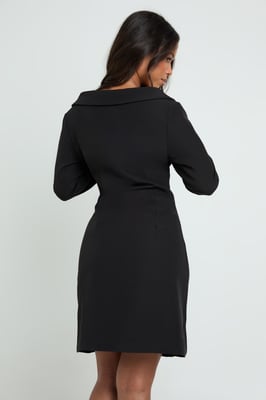 Tall Bardot Fitted Blazer Dress
