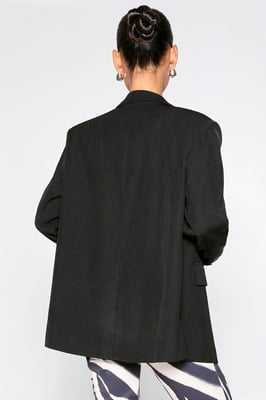Single Breasted Oversized Blazer