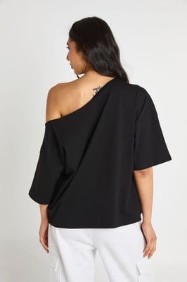 Tall Off The Shoulder Oversized T-Shirt