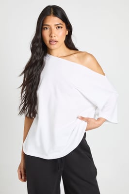 Tall Off The Shoulder Oversized T-Shirt