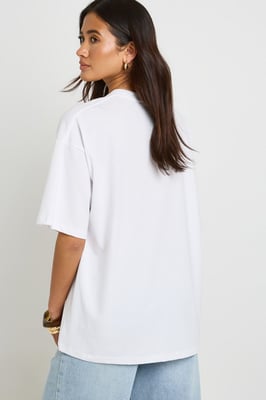 Nueva Yol Printed Slogan T-Shirt