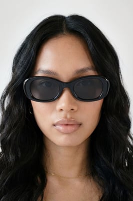 Chunky Rectangular Sunglasses