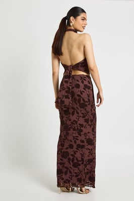 Floral Devoure Maxi Skirt