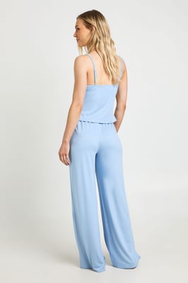 Petite Contrast Cami & Trouser Set