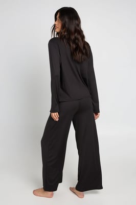Soft Jersey Long Sleeve Top & Trousers Pyjama Set