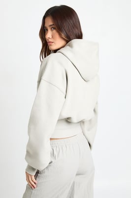 Deep Waist Shorter Length Hoodie
