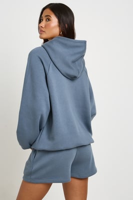 Raglan Seam Oversized Hoodie