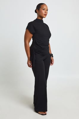 Plus Wide Leg Trouser