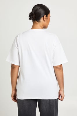 Plus Cherry Leopard Printed T Shirt