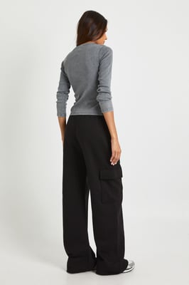 Tall Wide Leg Cargo Joggers
